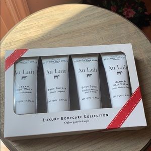 Scottish Fine Soaps Luxury Care Au Lait Set
